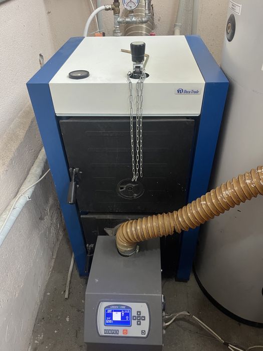 Комбиниран котел на пелети