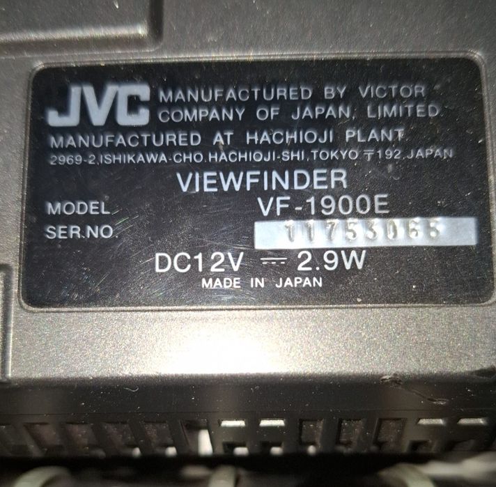 Video camera JVC