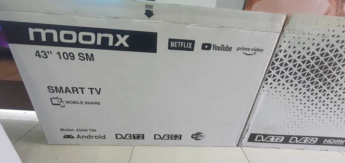 Телевизор MOONX 43" +доставка