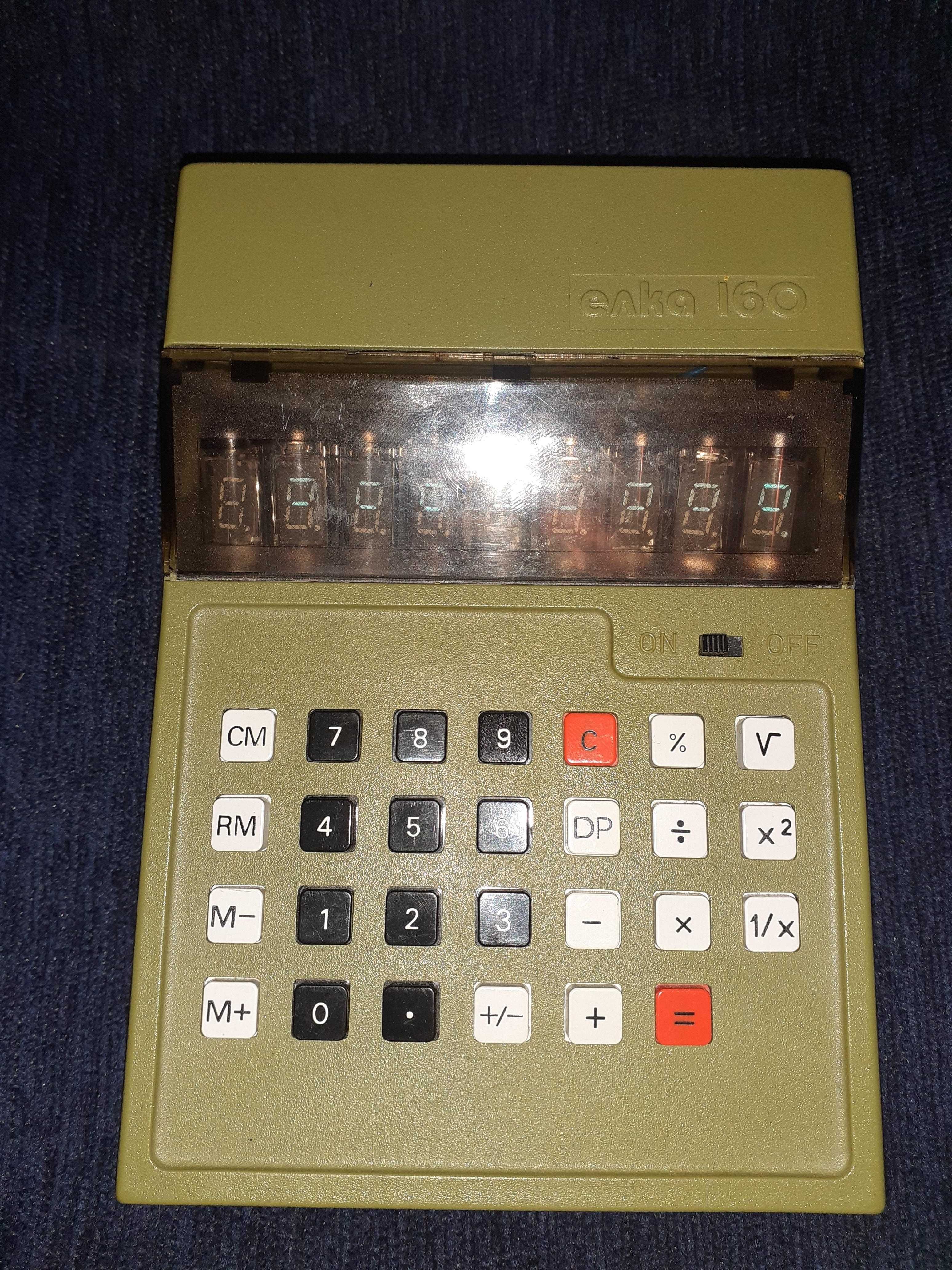 Рядък уникален калкулатор - Елка 160 / Elka Elca Изчисления за ремонт