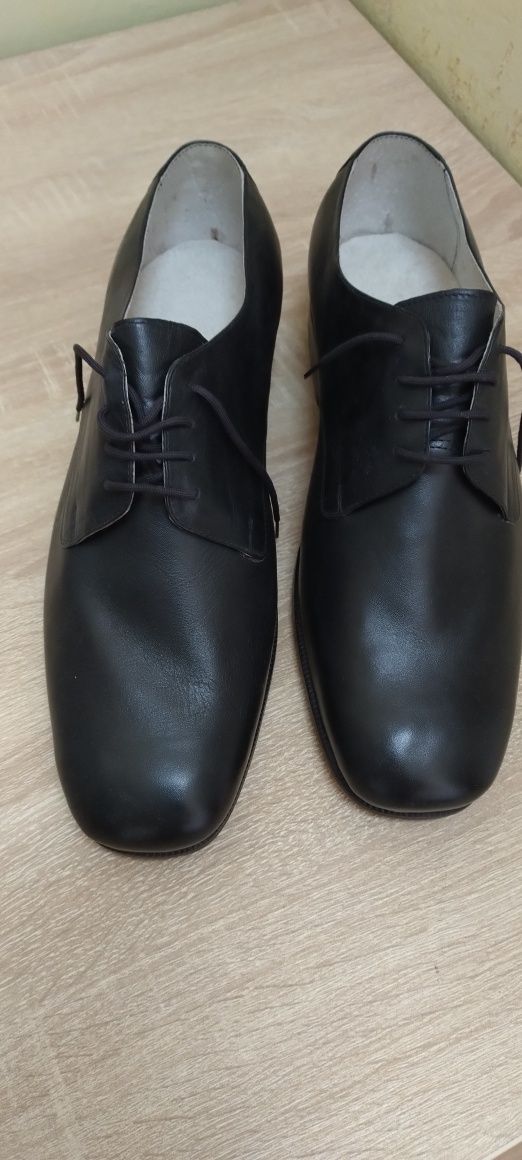 Pantofi piele neagra