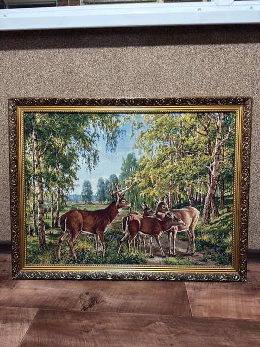 Продается картина натуральный гобелен.