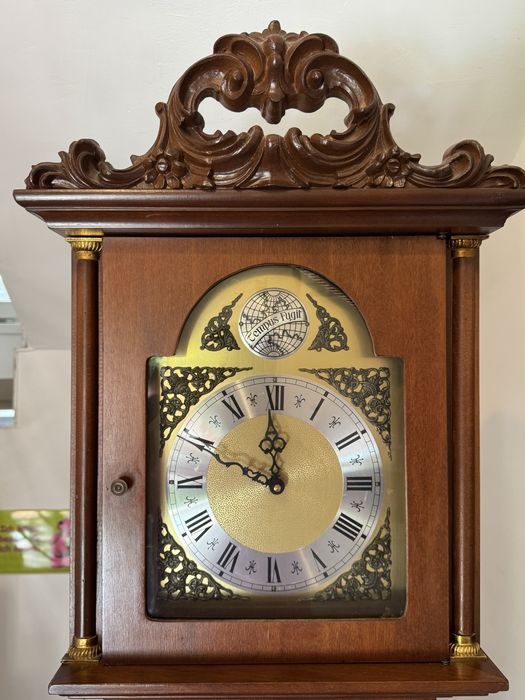 Ceas Pendul//Podea//Westminster//FHS//3 Greutati//Sculptura Deosebita