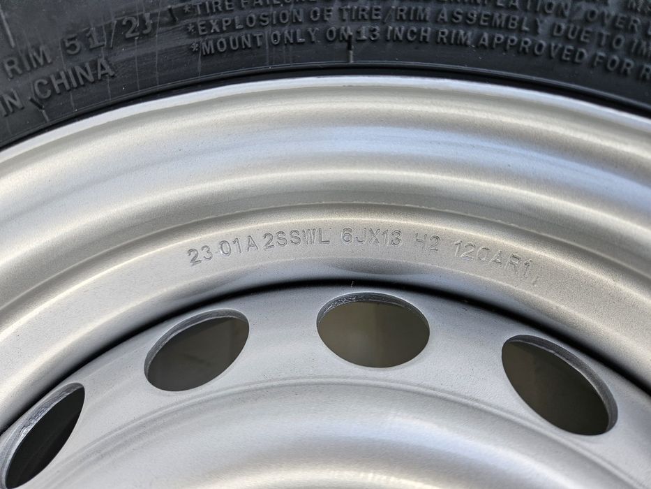 Roata 185/70 R13C, 106N, Anvelopa Security pe Janta 6Jx13