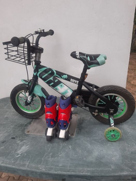 Vand bicicleta copii+role