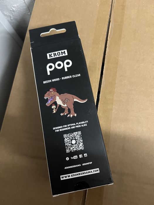 Kendama Krom Pop ORIGINALA!  Neagra