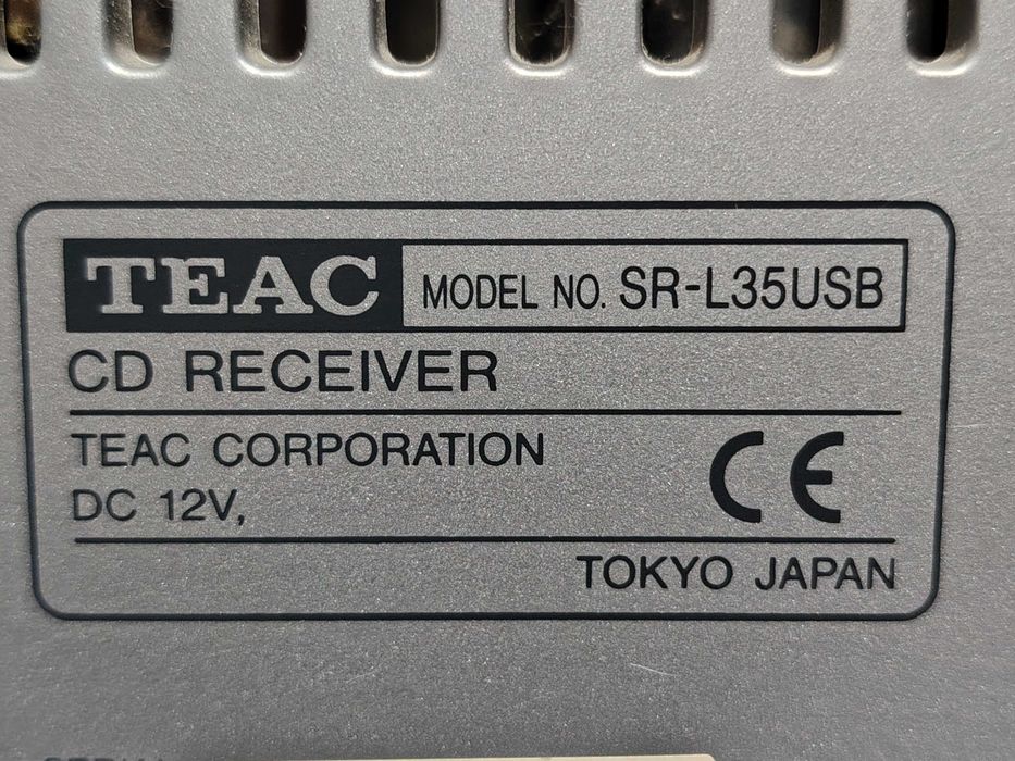 TEAC model SR-L35 USB CD Receiver, CD, Radio, USB, AUX.