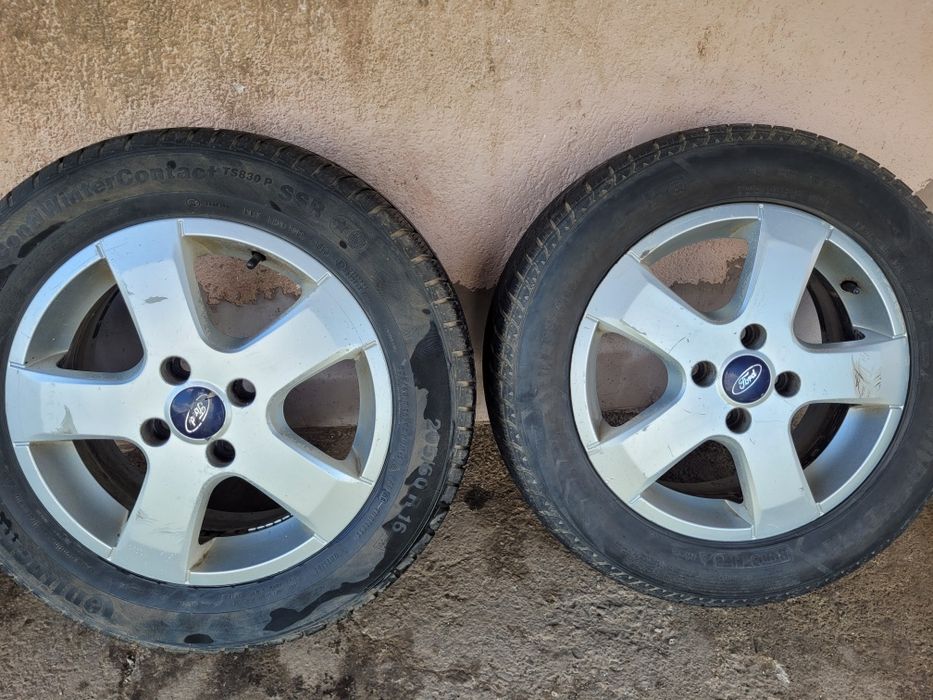 Vând jante de aliaj R16 cu tot cu cauciucuri