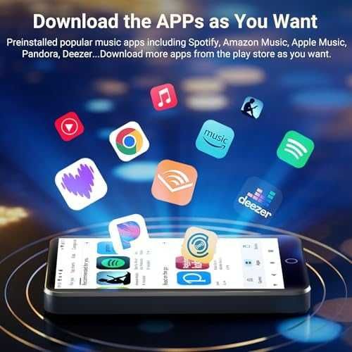 Нов 96GB Android MP3 MP4 плейър Bluetooth WiFi Spotify 4" тъчскрийн