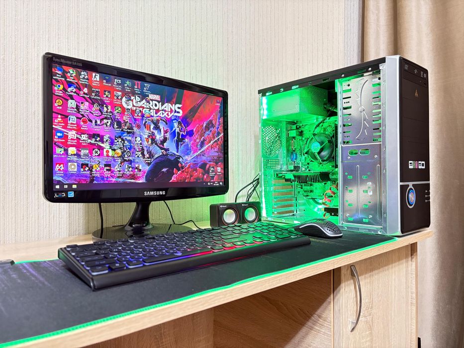 Игровой компьютер Core i3/8GB/ HDD/GT 710 ÷ 19 дюймовый монитор