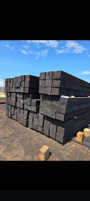 Шпала новая пропитанная