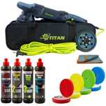 Set masina polish TITAN TDA15  set menzerna 4 Pasi,