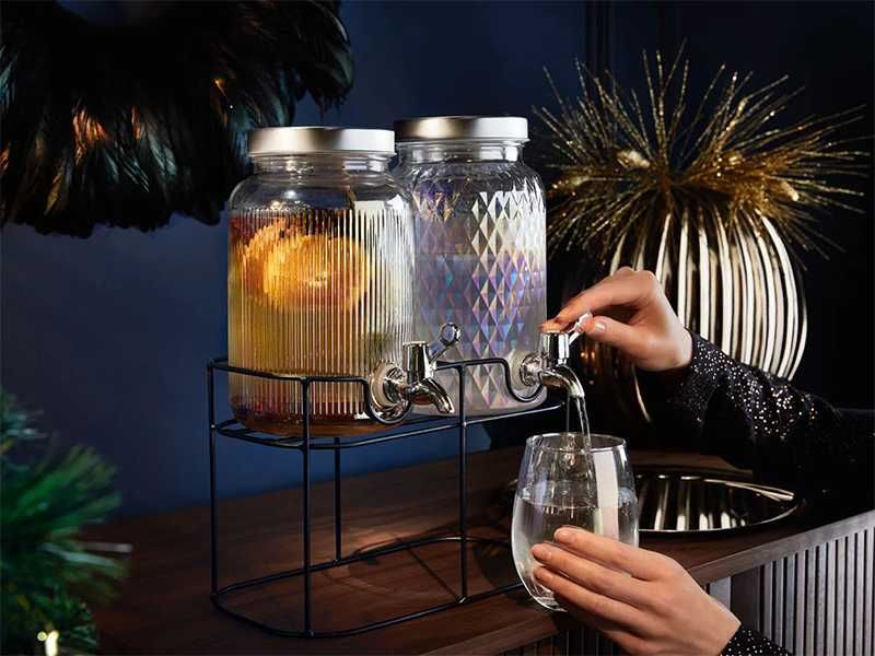 НОВИ! Комплект 2 броя диспенсър за напитки