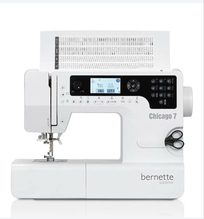 Швейна вышивальная машина bernina bernette chicago 7