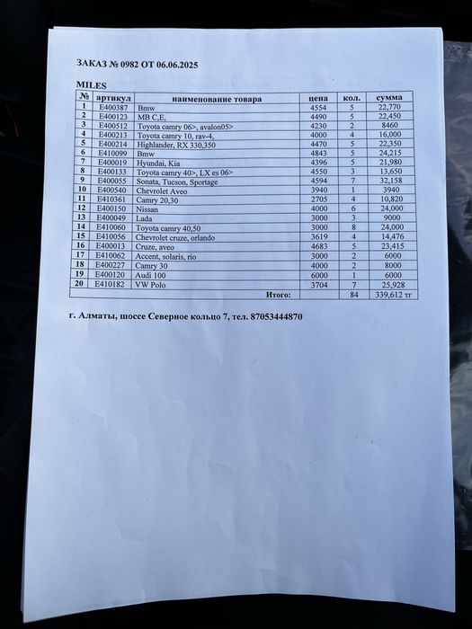 Продаю колодки новые