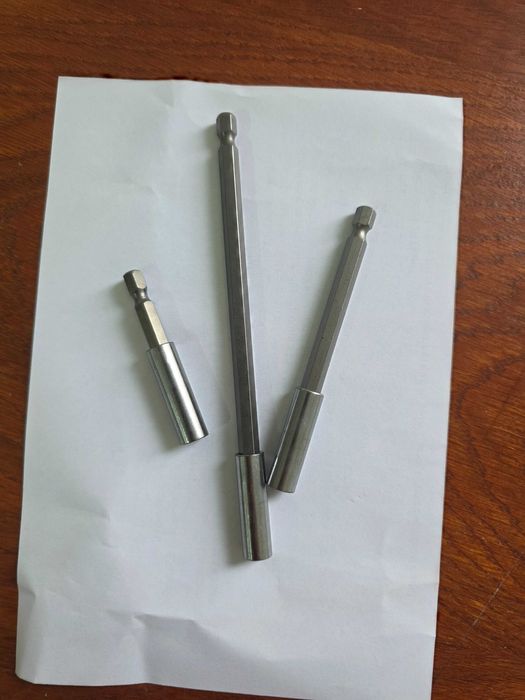 Set 3 biti surubelnita cu stift hexagonal 1/4 inch 60/100/150 mm
