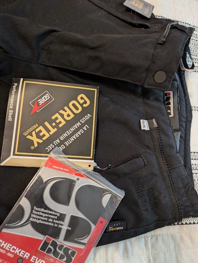 Дамски мото панталон IXS Checker EVO - GoreTex