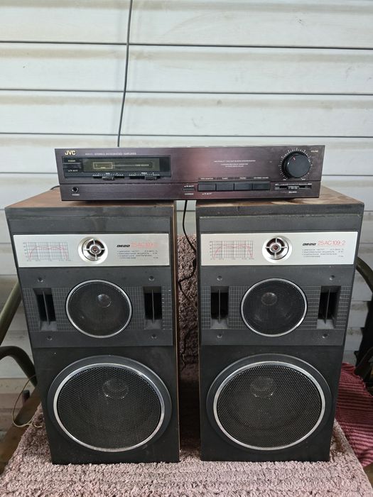 Колонки колонки Вега, jvc