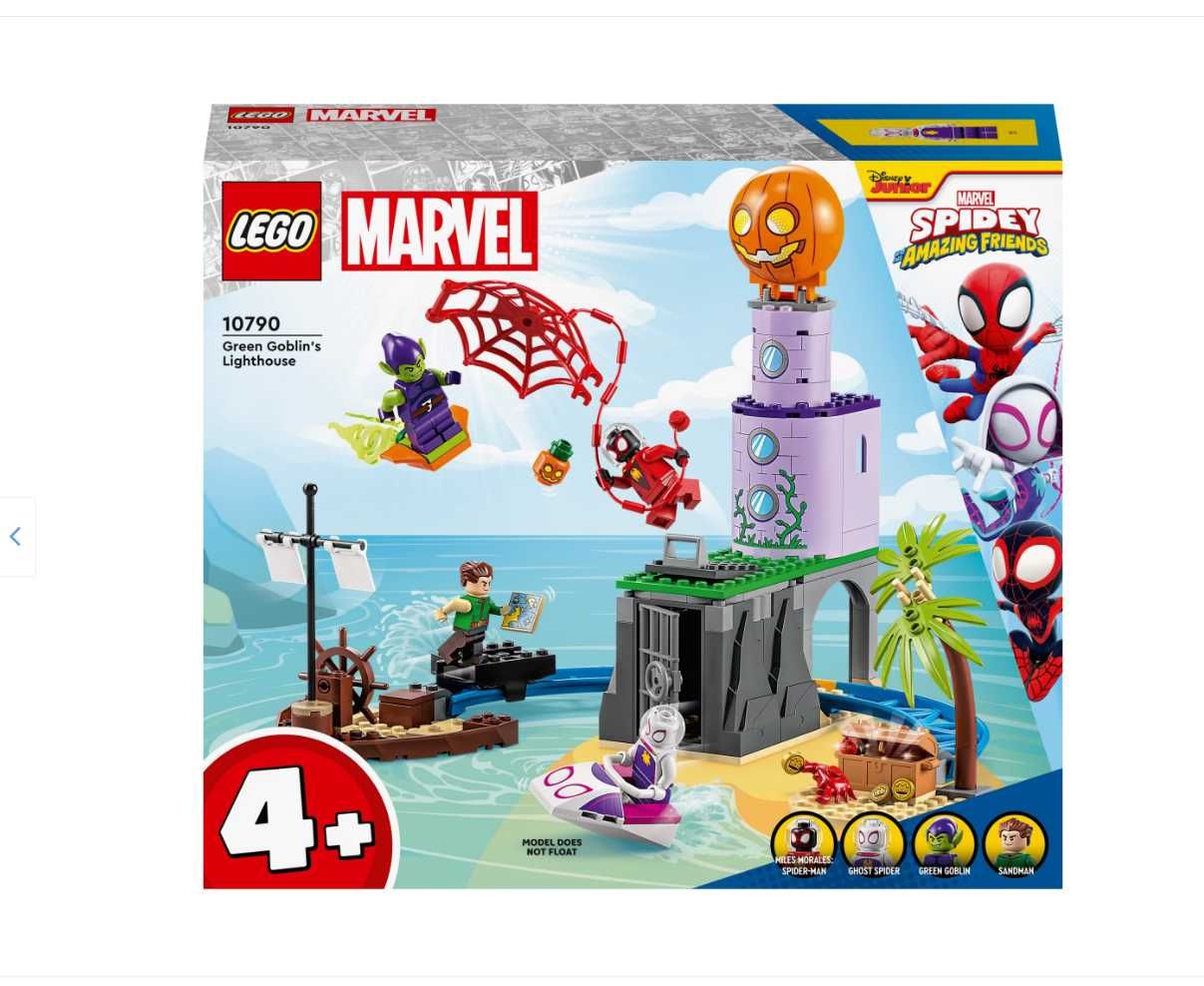 LEGO Super Heroes - Echipa lui Spidey la farul lui Green Goblin