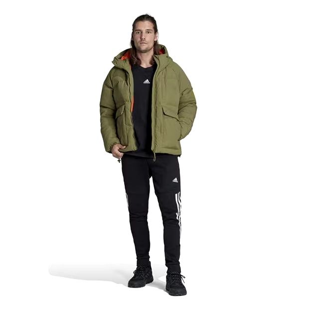 Adidas big baffle man oliva
