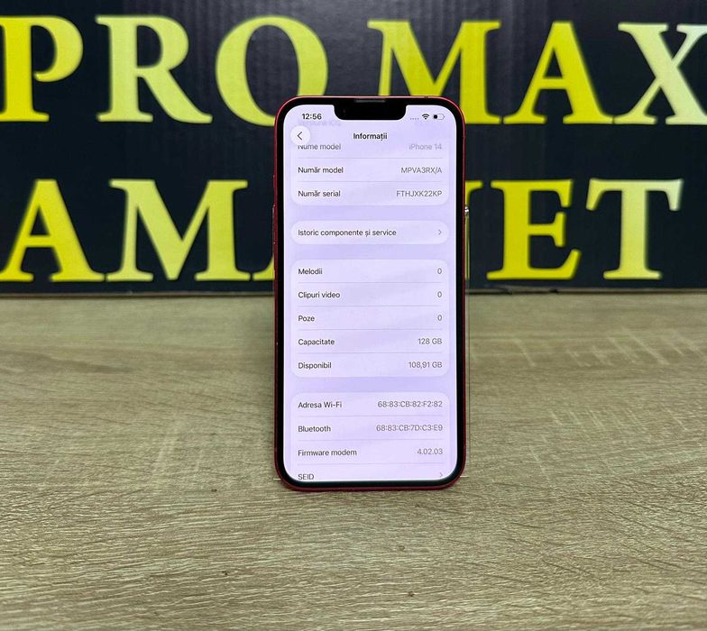Iphone 14 128Gb Red 79% ProMax Amanet