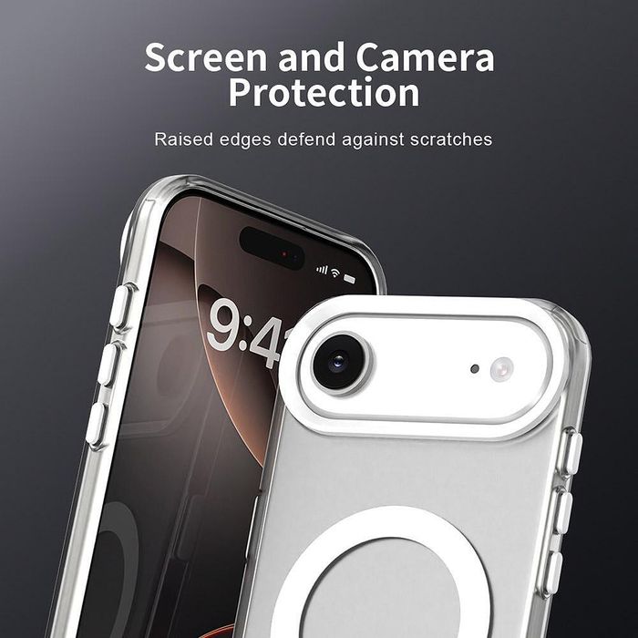 Techsuit candycase magsafe кейс за iphone 17 air – white