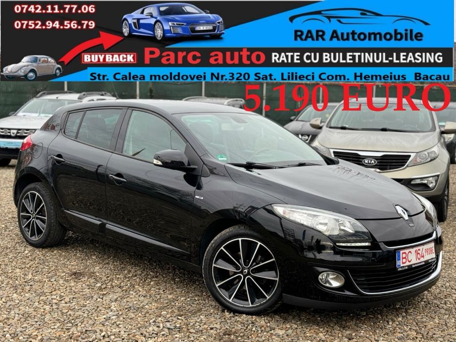 Renault Megane 1.2iBose Edition Scaune Incalzite Rate Garantie Buy-Bac