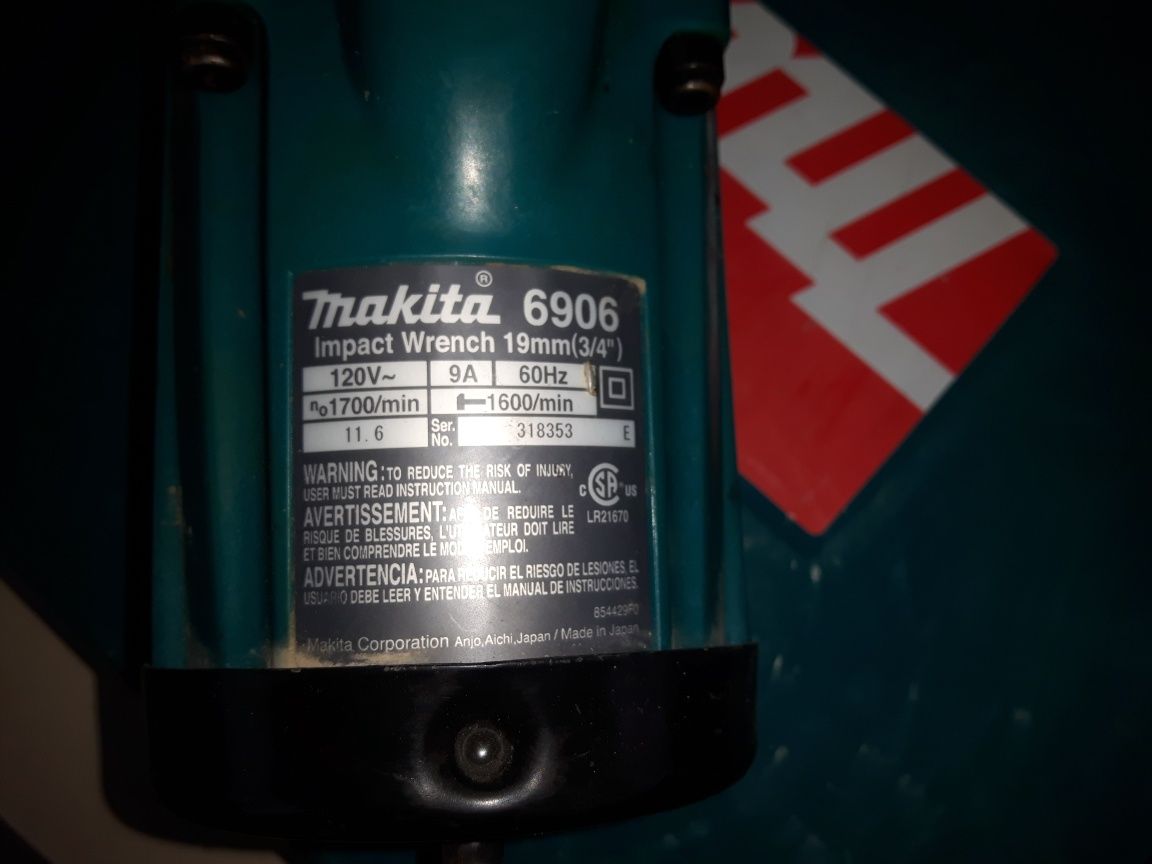 Pistol impact MAKITA