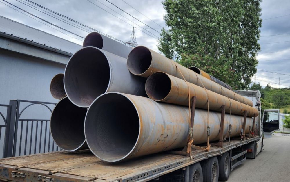 Vand teava metalica laminata sudata elicoidal lungitudinal la pret bun