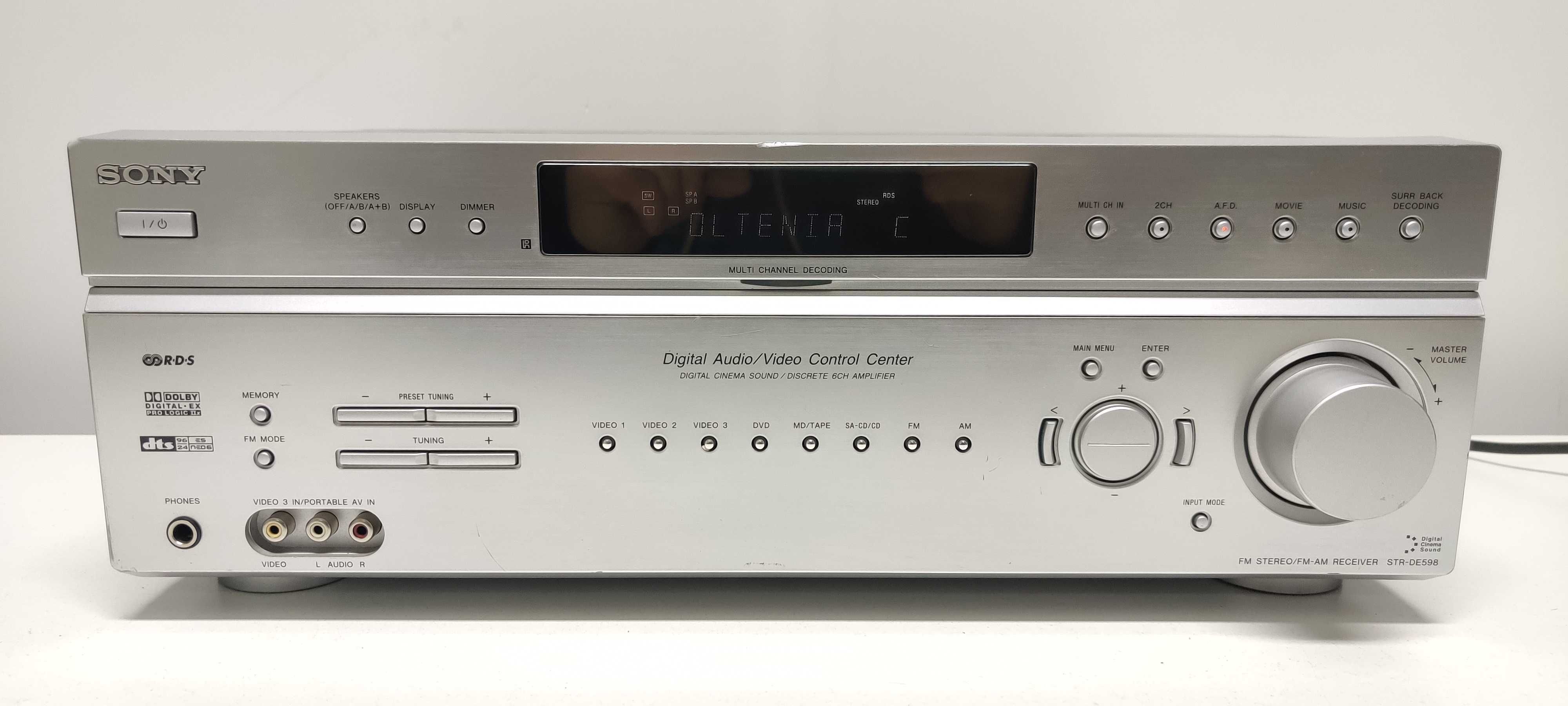 Sony STR DE 598 muzica filme amplificator digital statie muzica 6x150W