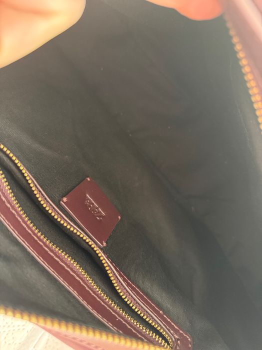 Чанта Zara бургунди