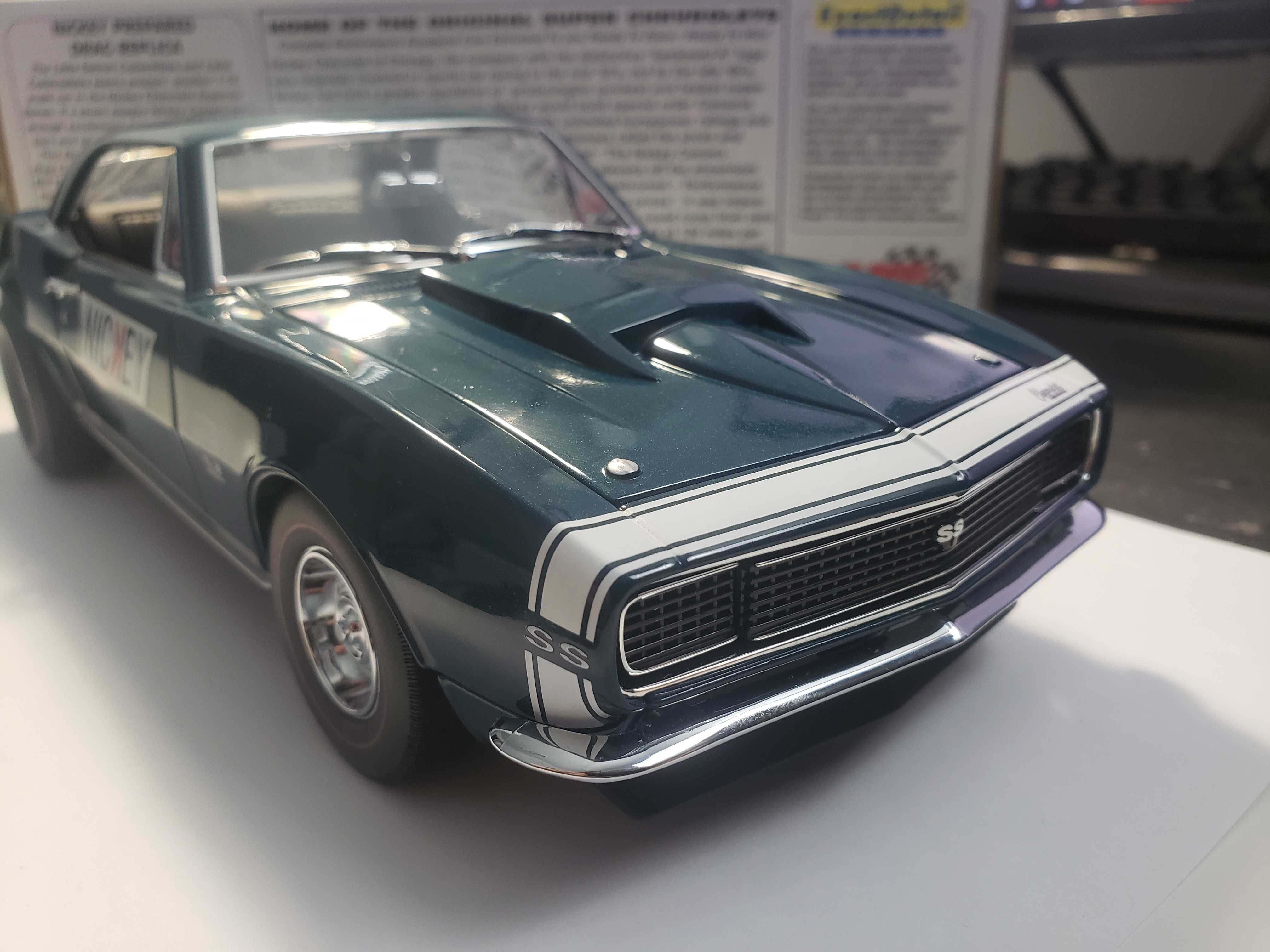 Chevrolet Camaro SS/RS Nickey 1967 1:18 macheta auto RARA