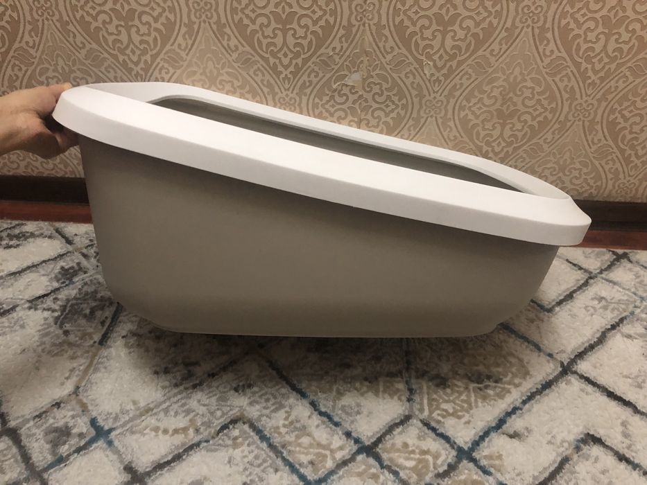 Лотки для кошки и котенка. Большой для мейн куна.