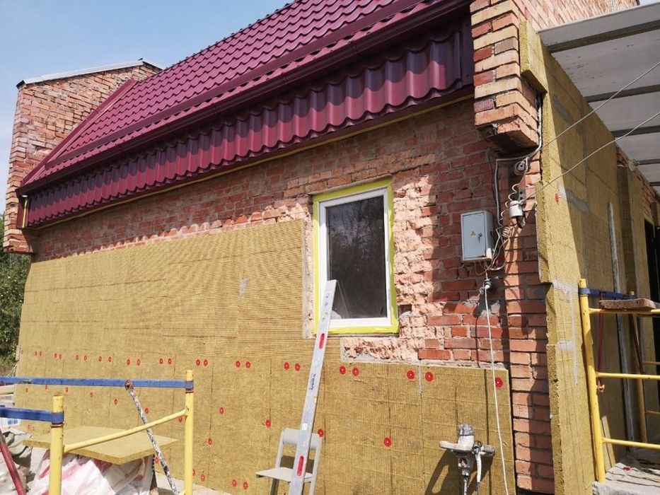 Утепление домов, коттеджей, квартир (1-2 этаж )