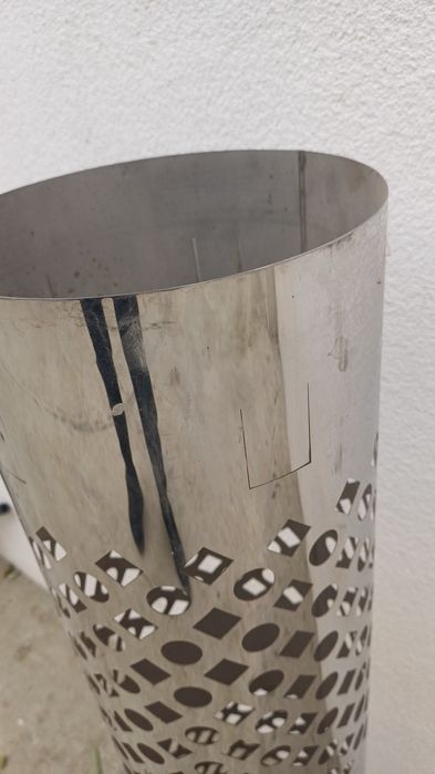 Tub ornamental inox 150 cm