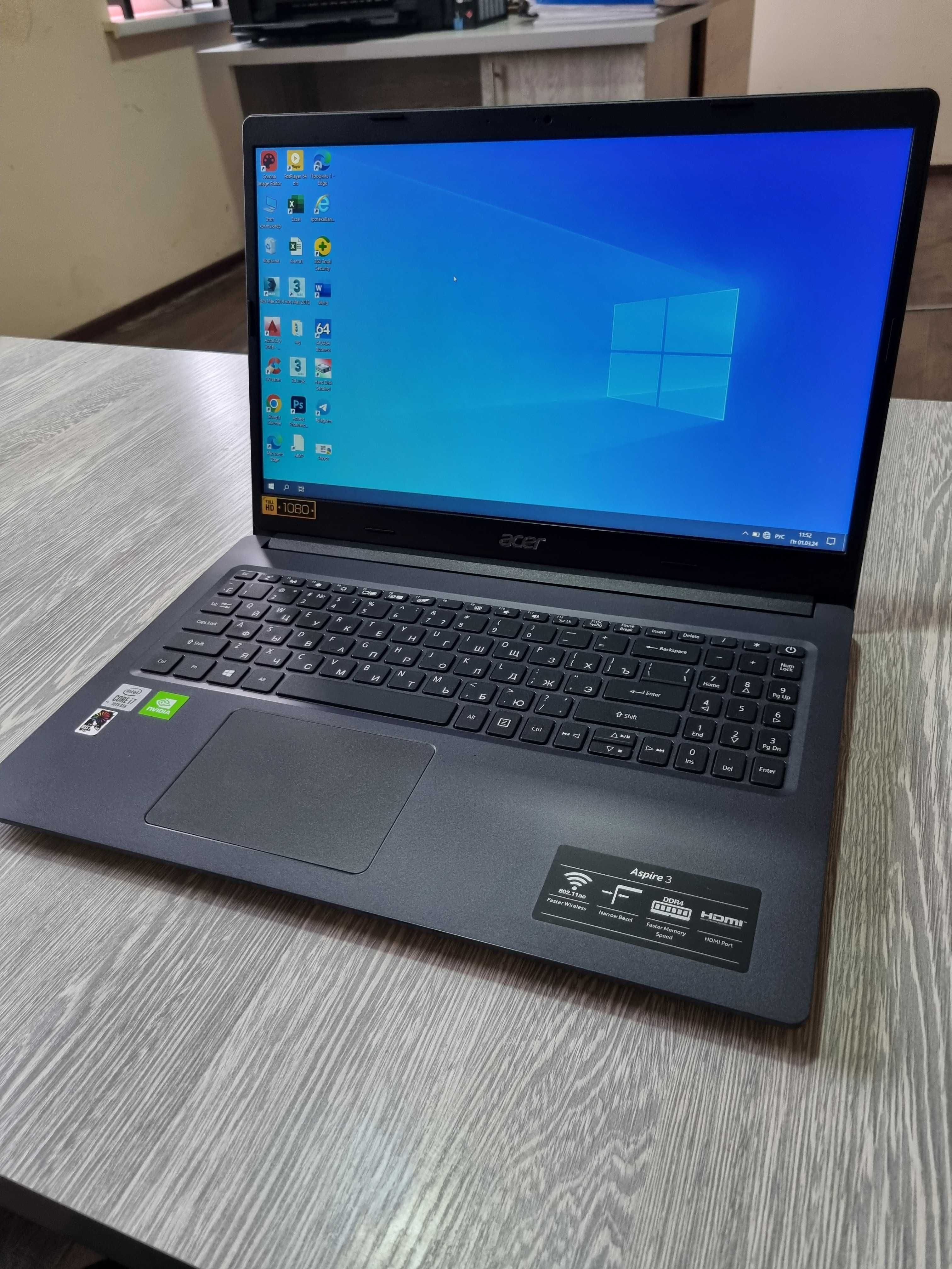 Срочно продаётся Hp Acer Aspire 3  Процессор i7