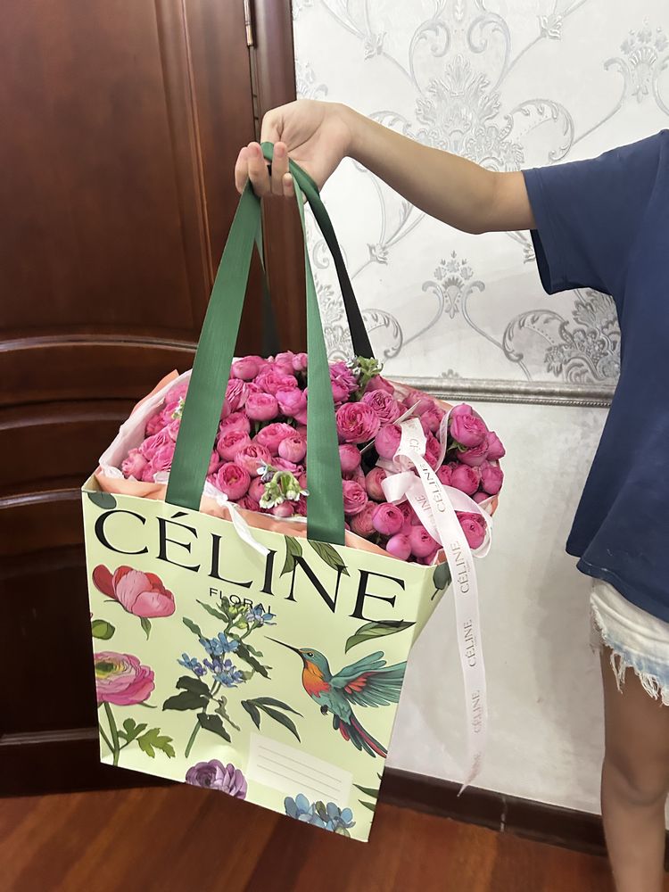 Букет цветов от celine