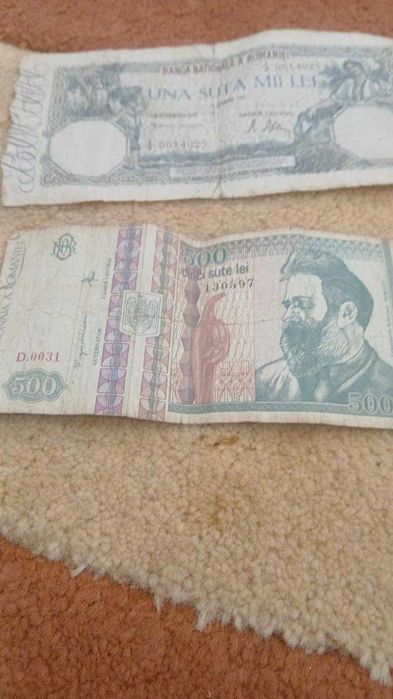 Vand doua bacnote romanesti vechi pt colectionari