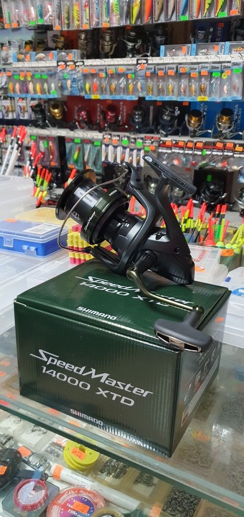 ПРОМО!! Шаранска макара Shimano Speedmaster14000XTD