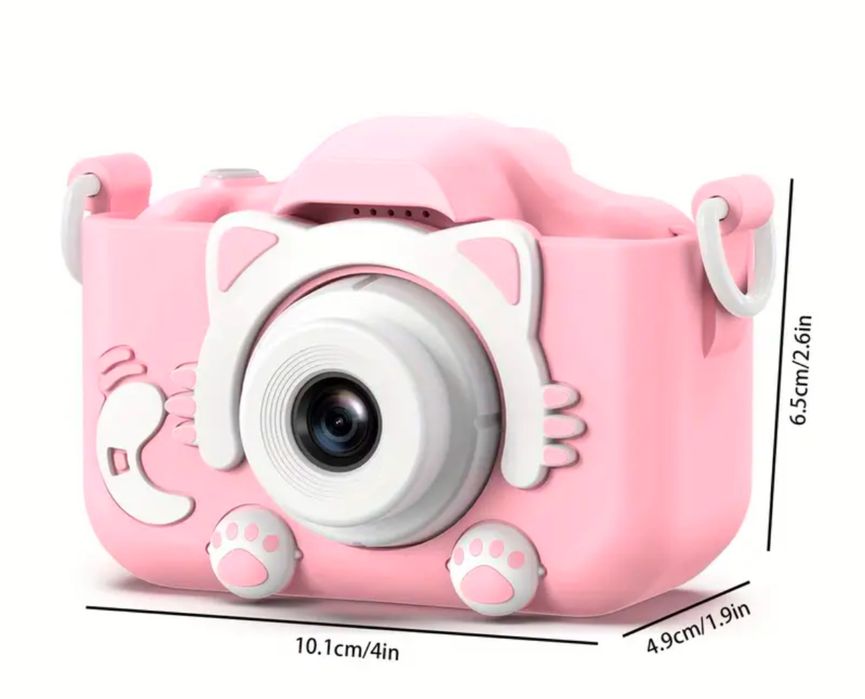 Детски фотоапарат с игри и видео заснемане