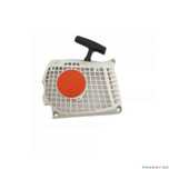 Capac pornire motofierastrau, demaror complet drujba Stihl MS 261,