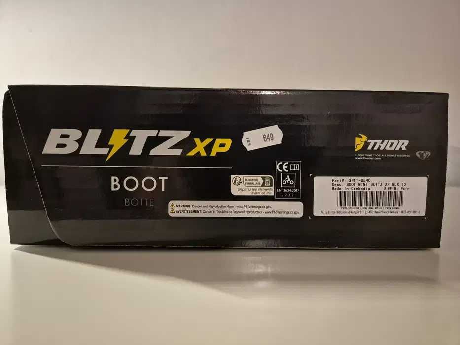 Cizme Enduro Moto Copii - Mx Thor Blitz Xp Size 30