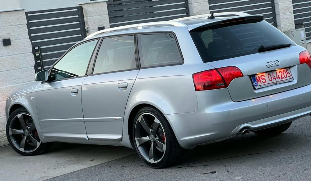 Audi A4 S-line plus, 170cp, navigatie, jante Rotor