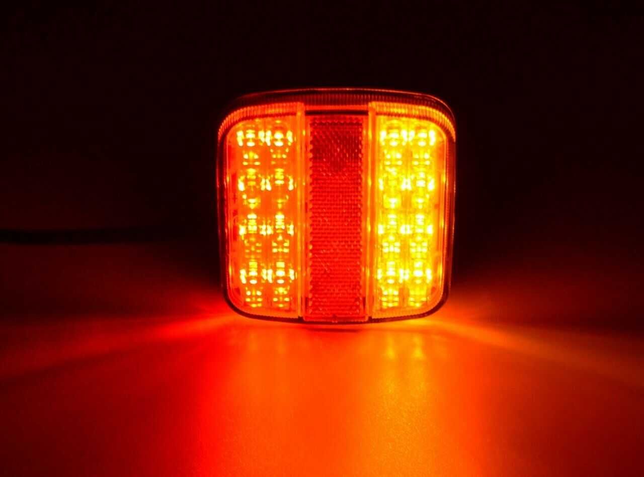 1 бр. ЛЕД LED задни стопове за камион, бус с 16 ЛЕД , 10-30V