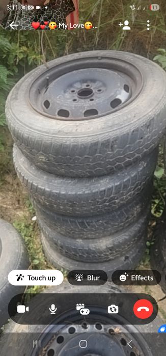 Roți cu cauciucuri și senzori presiune Dodge Journey 2.l și Nissan X-T