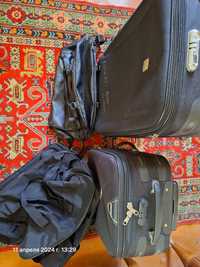 Продам чемоданы 2 шт и 2 сумки