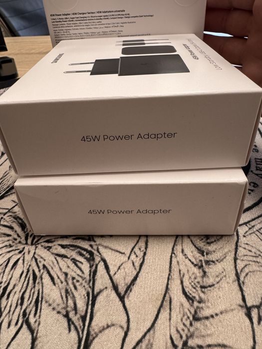 Оригинално бързозареждащо зарядно /Super Fast Charger Samsung 45W ново