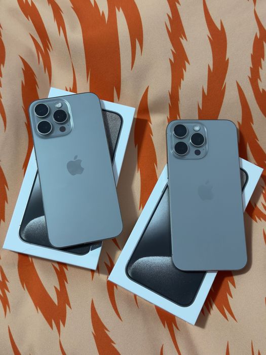 iPhone 15 Pro Max Natural Titanium