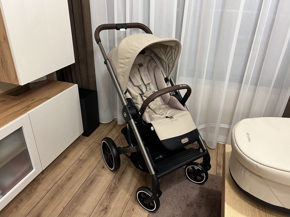 Cybex Balios S Lux 3 в 1, Cybex Cloud T i-Size Plus + адаптери и зимен