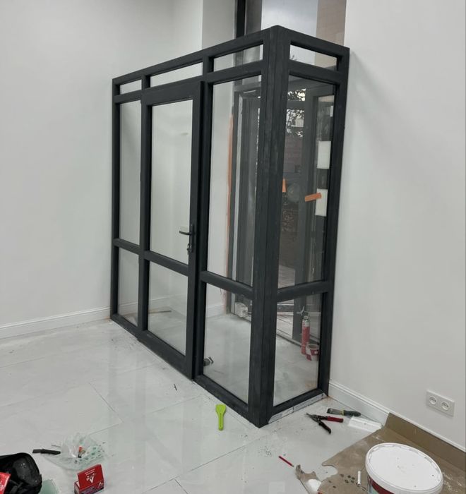 Изготовления пластиковых окон алюминий двери